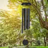 80cm Windspiel für draußen, 6 Metallröhren, angenehme Produktbild-Vorschau 1