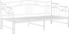 vidaXL Ausziehsofa Bettgestell Weiß Metall 90x200 cm Produktbild-Vorschau 5
