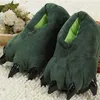 Erwachsene Hausschuhe Paws Grün 3D mit Krallen EU 37-44 Produktbild-Vorschau 6