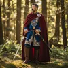 Spada di Carlo Magno con fodero – Decorazione medievale, Anteprima dell’immagine prodotto 3