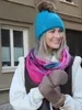 styleBREAKER Damen Strick Bommelmütze Einfarbig mit Produktbild-Vorschau 2