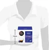A diagram showing the dimensions of a coffee capsule box, superimposed on a stylized outline of a person wearing a shirt. Produktbild-Vorschau