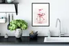 MuchoWow® MuchoWow® Gerahmtes Poster Rosa Flamingos im Produktbild-Vorschau 4