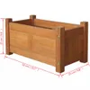 vidaXL Garten-Hochbeet Akazienholz 50x25x25 cm Produktbild-Vorschau 13