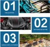 TEENO Pince à sertir hydraulique 10T et coupe-câble – 12 à Voir les images du produit 6