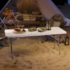 Outsunny Klapptisch, Faltbarer Campingtisch, Falttisch, Produktbild-Vorschau 4