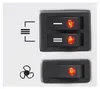 Termoconvettore 2000W con termostato e timer Anteprima dell’immagine prodotto 2