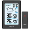 BALDR Wetterstation mit Display BD-911 schwarz Produktbild-Vorschau 1