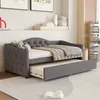 okwish Schlafsofa Daybett 90x200cm mit Ausziehbarem Produktbild-Vorschau 2