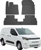2022-2025 Fiat Doblo/E-Doblo tappetini in gomma nera 4 pz Anteprima dell’immagine prodotto 13