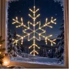 Hängende LED-Schneeflocke, 120 Micro-LEDs, warmweiß, 8 Produktbild-Vorschau 5