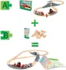 BRIO World Holzeisenbahn Starter Set, 12 Schienen, Ab 3 Produktbild-Vorschau 4