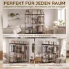 HOMCOM Kleiderständer Kleiderschrank Faltschrank mit 3 Produktbild-Vorschau 7