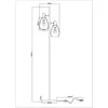 Stehleuchte, Metall schwarz, Glas rauch, H 160 cm Produktbild-Vorschau 9