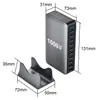 Nabíječka Bakeey YMX-1000W GaN USB-C, 1000 W, 10portová Náhled obrázku produktu 8