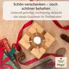 Plogis® Bambus Stövchen – Handgefertigter Teewärmer aus Produktbild-Vorschau 7