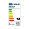 An energy efficiency label for a light bulb. Produktbild-Vorschau