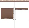 Markiza zaciskowa COSTWAY o szerokości 250 cm, markiza Podgląd zdjęcia produktu 4