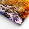 Bild auf Leinwand - Leinwandbild - Berge Bach Wasser - Produktbild-Vorschau 5