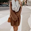 Robe pull ASKSA Femme Robe tricotée oversized Robe d'hiver Voir les images du produit 2