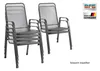 MFG Streckmetall Stapelstuhl "Mec-Stor", 6-er Set, Produktbild-Vorschau 5