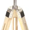 vidaXL Lampada da terra treppiede in legno massiccio di Anteprima dell’immagine prodotto 9