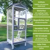 zooprinz Vogelvoliere Apollo | M | 72x167x60cm (BxHxT) | Produktbild-Vorschau 3