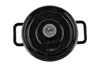 Sallys Gusseisentopf Medium - Fury Black Majolika Produktbild-Vorschau 2