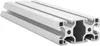A close-up studio shot of a piece of aluminum extrusion profile. Anteprima dell’immagine prodotto