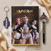 Coffret cadeau « KPop Demon Hunters » avec carnet, doré Voir les images du produit 9