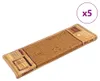 vidaXL Stufenmatten Selbstklebend 5 Stk. 65x21x4 cm Beige Produktbild-Vorschau 8