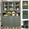 Küchenschrank 120x40x180cm mit App-gesteuerter Produktbild-Vorschau 3