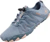 A single blue and pink athletic shoe is shown against a white background. Podgląd zdjęcia produktu