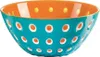 Guzzini Coupe LE MURRINE azur-blanc-orange, D ca. 20 cm Voir les images du produit 1