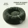 IvoQ Panier donut pour chien et chat – Ø 50 cm – Lit doux Voir les images du produit 5