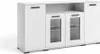 Kommode Vitrine 160 cm Futura F3 weiß Produktbild-Vorschau 1