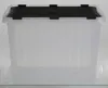 8x Boîtes à vagues 24L 43x30x30cm Transparent Couvercle Voir les images du produit 1