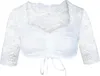 Dirndlbluse Janina weiß 42 Produktbild-Vorschau 1