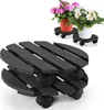Faziango 4X WPC Pflanzenroller 30cm, Blumenroller Tragkraft Produktbild-Vorschau 1