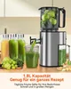 AIORBER Slow Juicer Odšťavňovač 130mm vstupní otvor, 99,6% Náhled obrázku produktu 2