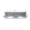 Selsey TV lowboard WANDER mobile TV in bianco opaco/grigio Anteprima dell’immagine prodotto 3