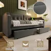 Flieks rozkládací čalouněná postel 90x200 cm s USB a Náhled obrázku produktu 5