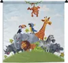 MuchoWow® Wandteppich Wandbehang Dschungel - Illustration - Produktbild-Vorschau 1
