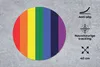 MuchoWow® Mauspad Mousepad Regenbogen - Muster - Stolz Produktbild-Vorschau 2