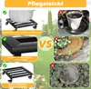 UISEBRT 2er Set Blumenroller Pflanzenwagen, quadratisch 30 Produktbild-Vorschau 5