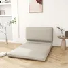 HOMCOM Bodensofa 3-in-1 Klappbar Schlafsofa mit Samtoptik Produktbild-Vorschau 2