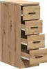 A tall, narrow cabinet with four drawers, shown from a three-quarter angle. Produktbild-Vorschau