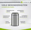 A diagram illustrating the features of an automatic trash can. Náhľad obrázku produktu