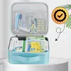 Kit di pronto soccorso da viaggio e organizer, blu, Anteprima dell’immagine prodotto 4