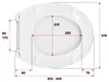 aquaSu® Basic, WC-Sitz mit Motiv, Duroplast Toilettendeckel Produktbild-Vorschau 7